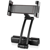 Car Rear Seat Mobile Phone Bracket Rear Car Metal Aluminum Alloy Rotating Bracket Headrest Tablet Phone Holder